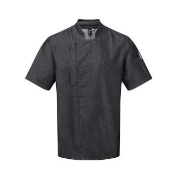 Chef's Zip-Close Short Sleeve Jacket