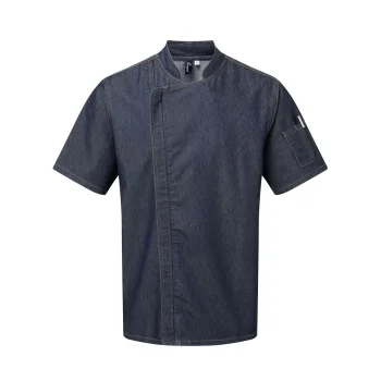 Chef's Zip-Close Short Sleeve Jacket