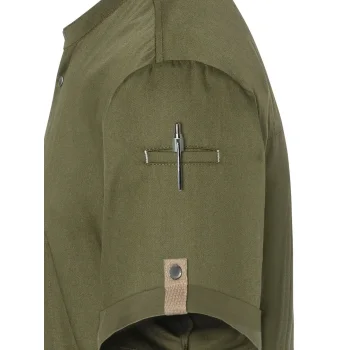 Chefs Jacket Short-Sleeve Green Generation