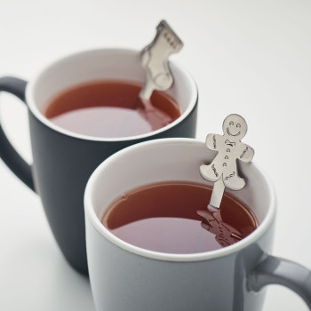 CHIP SET - Set: 4 cucchiai da tè natalizi