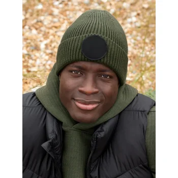 Circular Fashion Patch Beanie