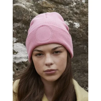 Circular Patch Beanie