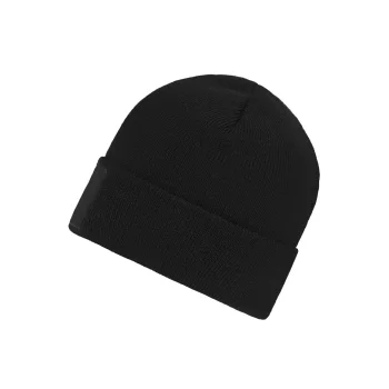 Classic Knitted Beanie With Patch