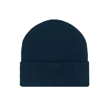 Classic Knitted Beanie With Patch
