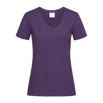 CLASSIC-T COLLO V WOMEN 100%C