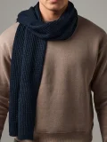 Classic Waffle Knit Scarf