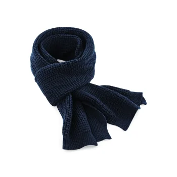 Classic Waffle Knit Scarf