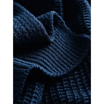 Classic Waffle Knit Scarf