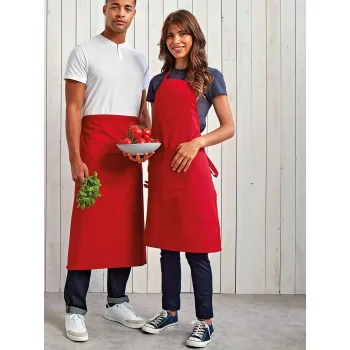Colours Bib Apron With Pocket