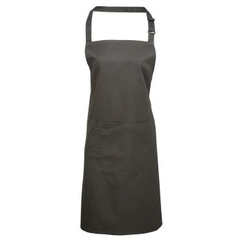 Colours Bib Apron With Pocket