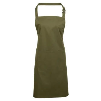 Colours Bib Apron With Pocket