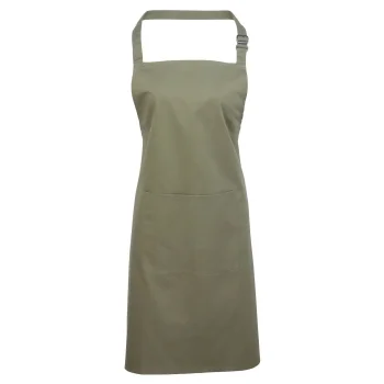 Colours Bib Apron With Pocket