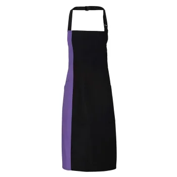 Contrast Bib Apron