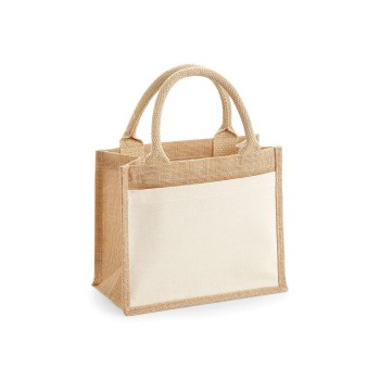 Cot Pock Jute Gift Bag, 100%C