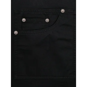 Cotton Chino Bib Apron