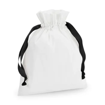  Cotton Gift Bag With Ribbon Drawstring
