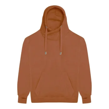 Cross Neck Hoodie