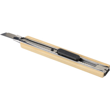 Cutter in metallo con corpo in bambù Jeffrey