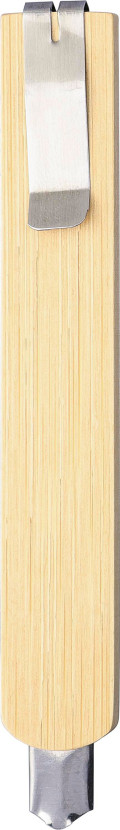 Cutter in metallo con corpo in bambù Jeffrey