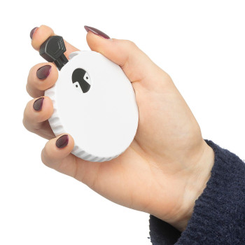 Dado meccanico in ABS riciclato Cian