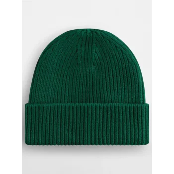 Engineered Knit Ribbed Beanie