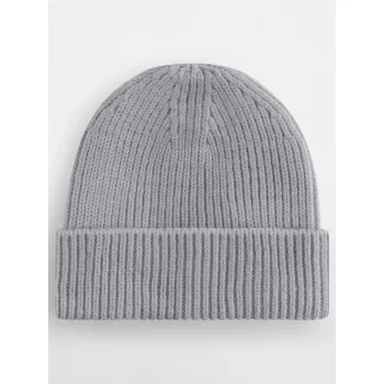 Engineered Knit Ribbed Beanie