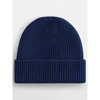 Engineered Knit Ribbed Beanie