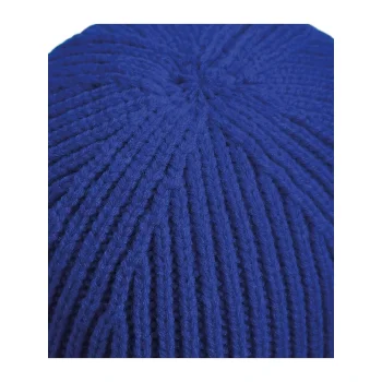 Engineered Knit Ribbed Beanie