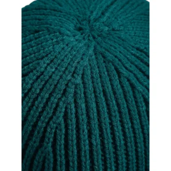 Engineered Knit Ribbed Beanie