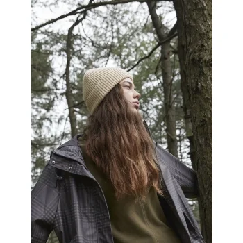 Engineered Knit Ribbed Beanie