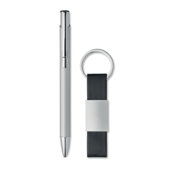 ESCRI SET - Penna e portachiavi in PU