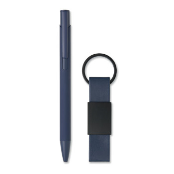 ESCRI SET - Penna e portachiavi in PU