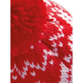 Fair Isle Snowstar Beanie