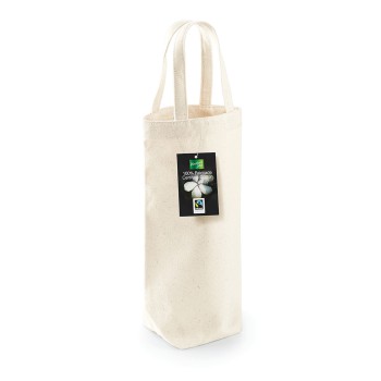 FAIRTRADE BOTTLE BAG 100%C