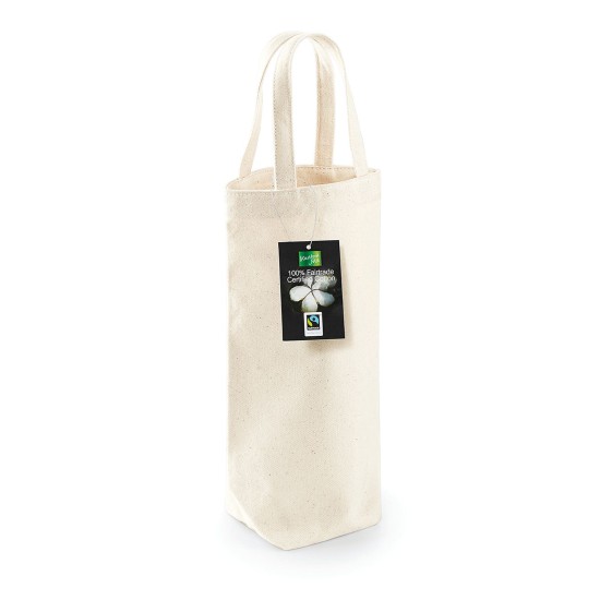FAIRTRADE BOTTLE BAG 100%C