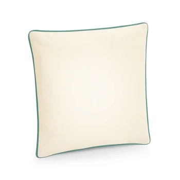 Fairtrade Cotton Piped Cushion Cover