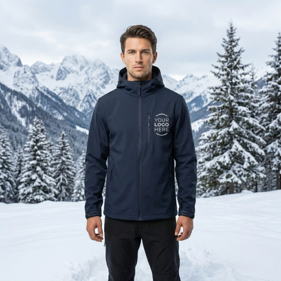 FALCO - giacca softshell con cappuccio