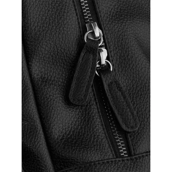 Faux Leather Fashion Backpack