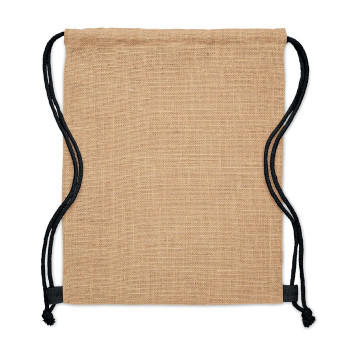 FUKURO - Borsa con coulisse in iuta