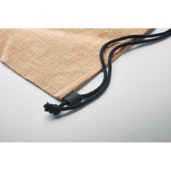 FUKURO - Borsa con coulisse in iuta