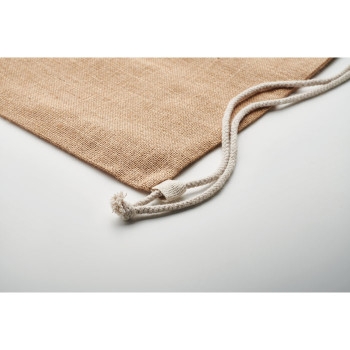FUKURO - Borsa con coulisse in iuta