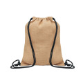 FUKURO - Borsa con coulisse in iuta