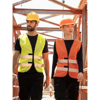 Gilet alta visibilità in rete