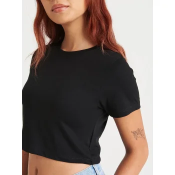Girlie Tri-Blend Cropped T