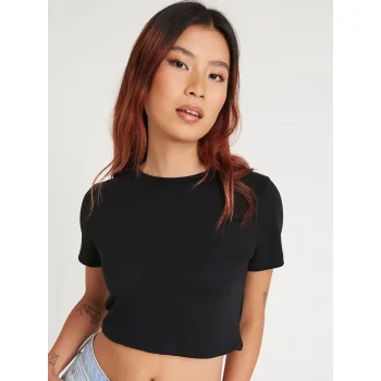 Girlie Tri-Blend Cropped T