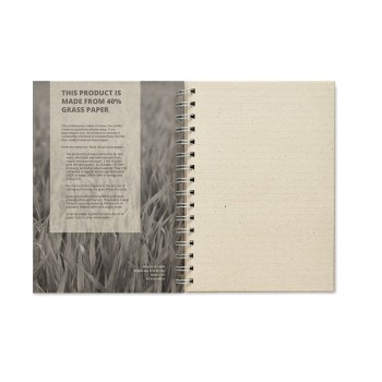 GRASS BOOK - Quaderno ad anelli A5