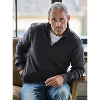 HALFZIP SWEATSHIRT 70%C 30%P