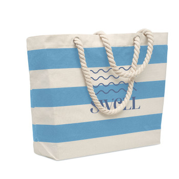HEAVEN STRIPE - Borsa mare in cotone 220 gr/m²