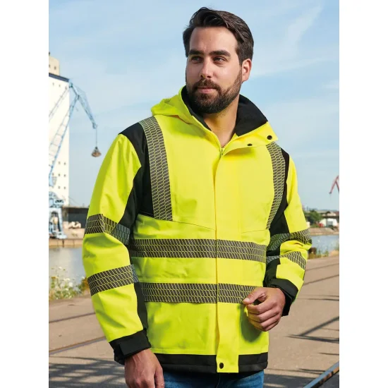 Hi-Vis Softshell Rain Jacket Printable Copenhagen