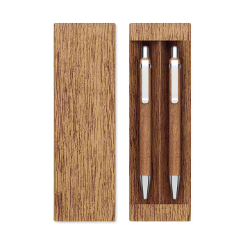 JAKARTA SET - Set penna e matita in legno